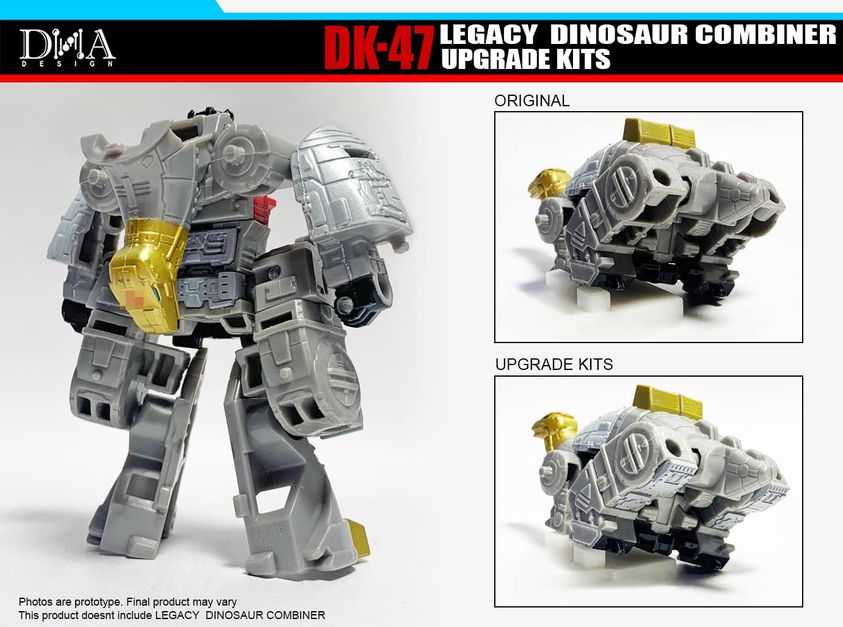 DK-47 Upgrade Kits DNA pour Volcanicus Legacy