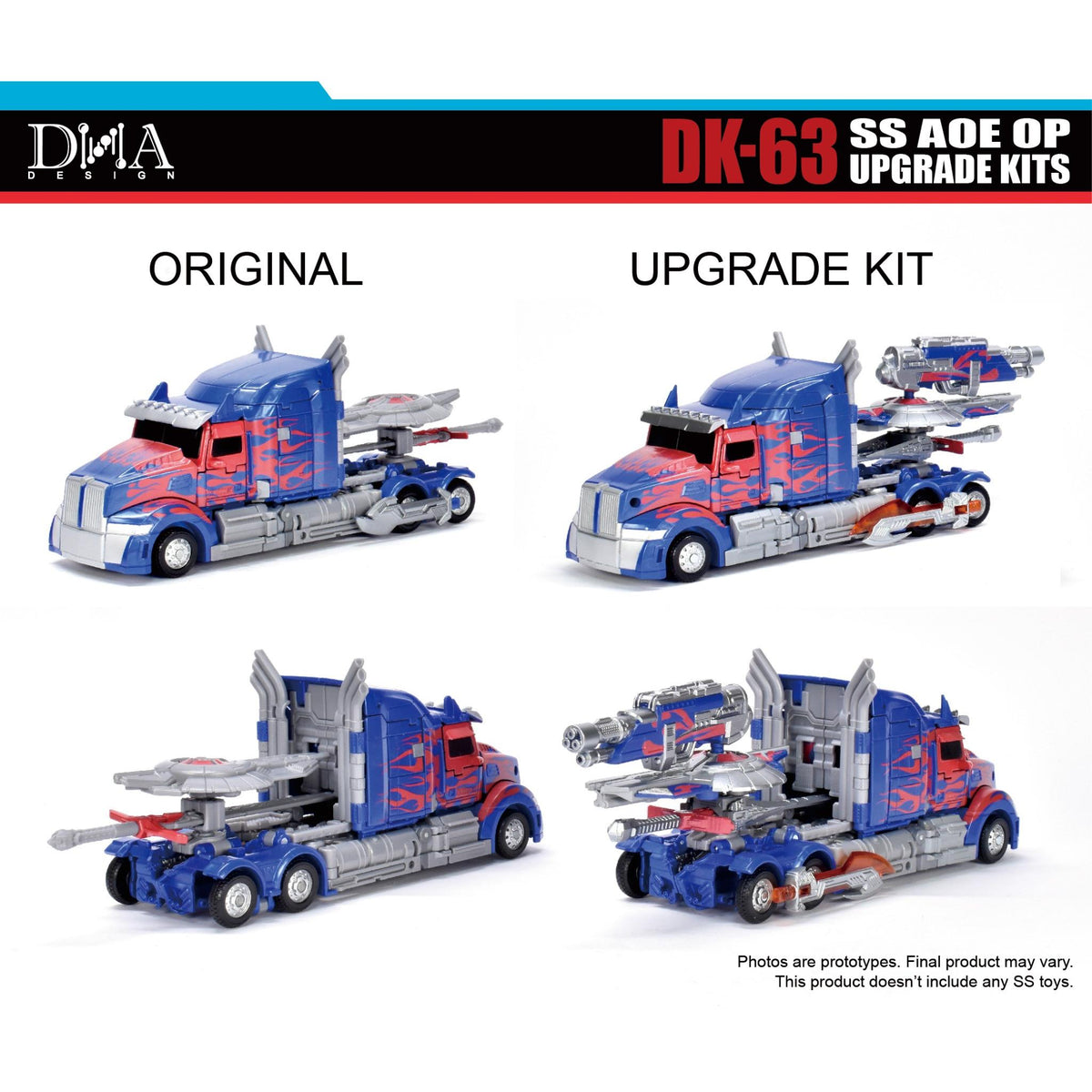 DK-63 jaoks Optimus Prime Age Of Extinction Studio Series