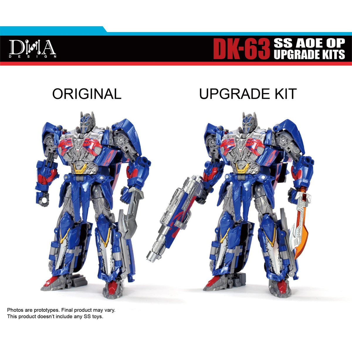 DK-63 jaoks Optimus Prime Age Of Extinction Studio Series