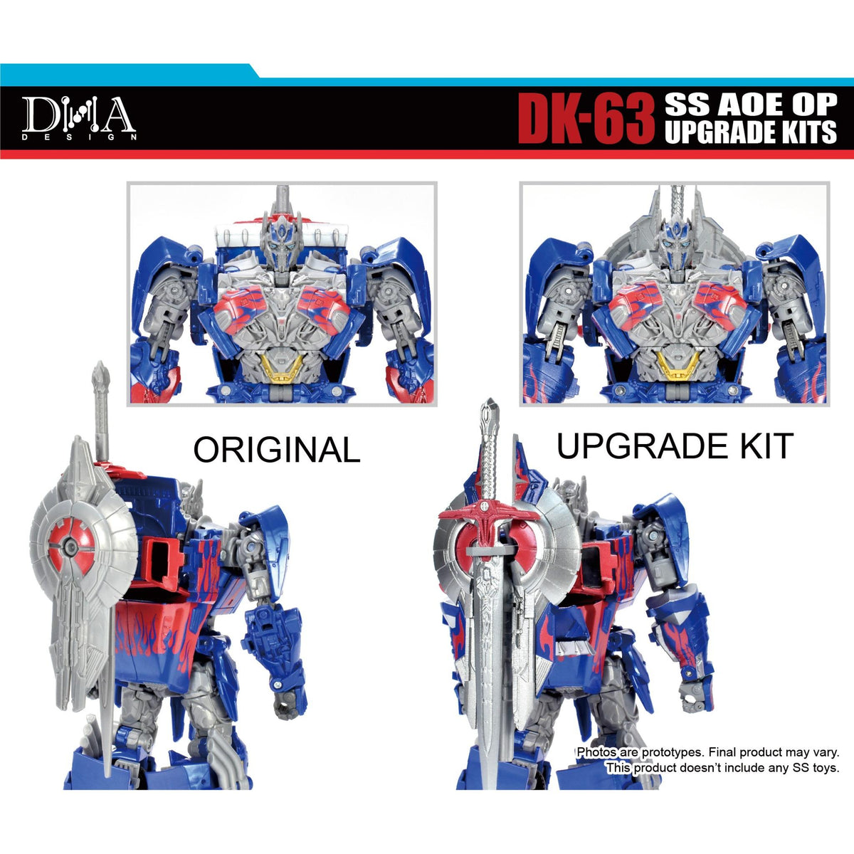 DK-63 jaoks Optimus Prime Age Of Extinction Studio Series