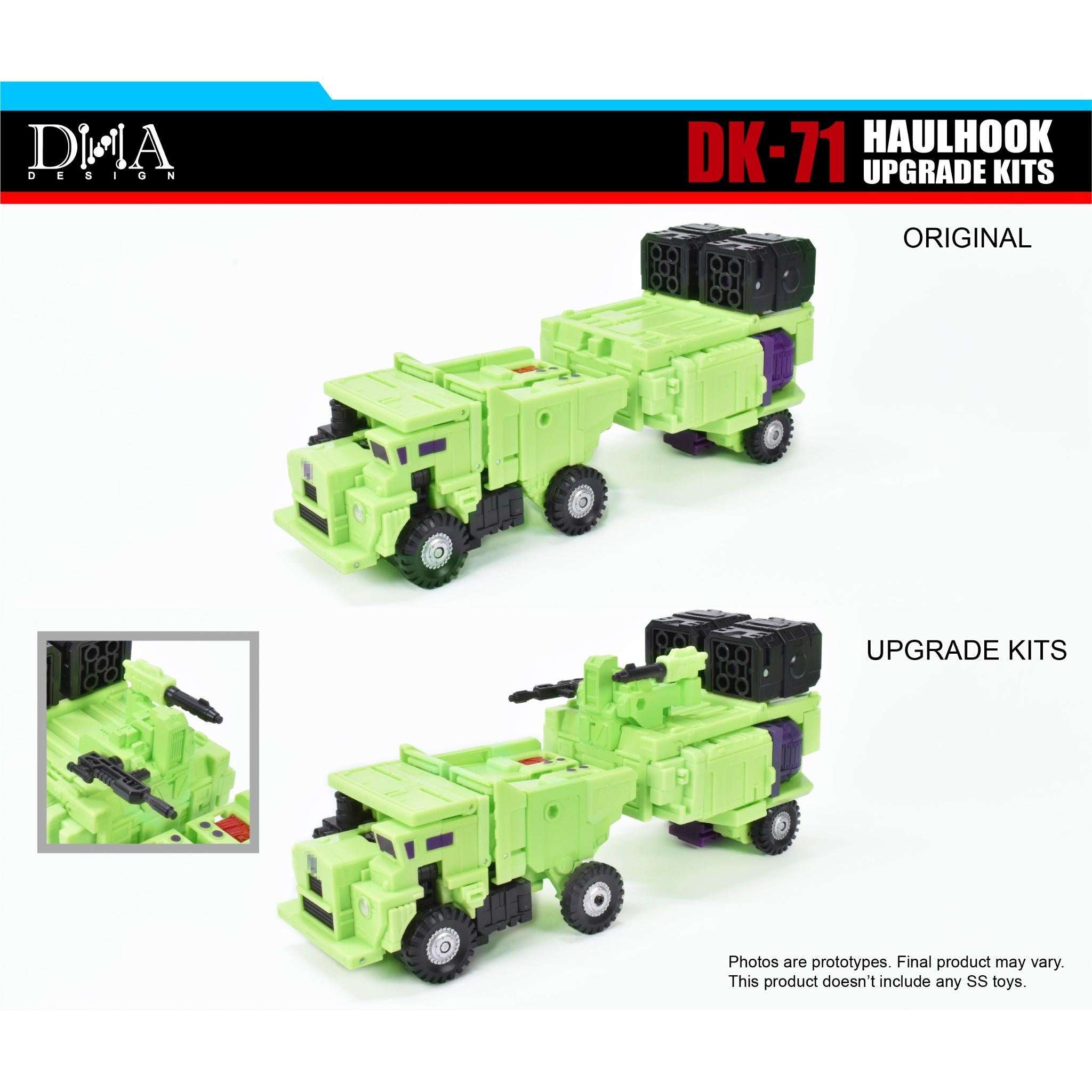 DK-71 For Long Haul & Hook Studio Series 86 DNA Upgrade Kit