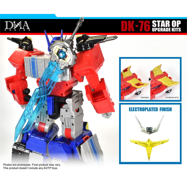 DK-76 voor Star Convoy / Optimus Age Of The Primes Upgrade-kit