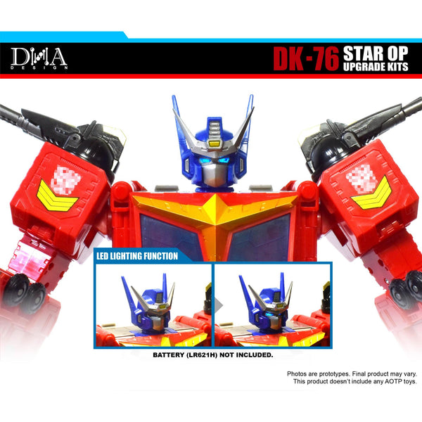 DK-76 Pour Star Convoy / Optimus Age Of The Primes Upgrade-Kit