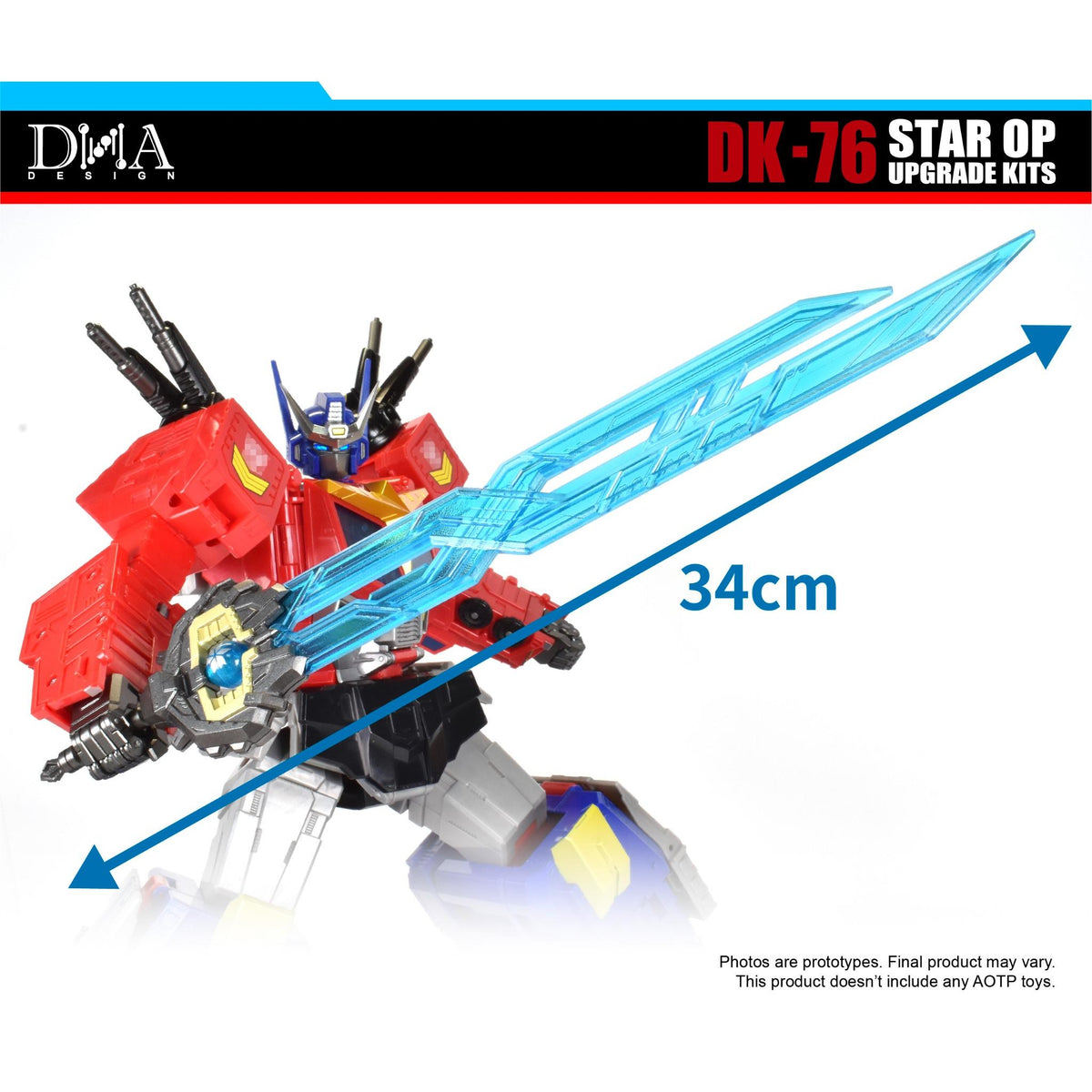 title
DK-76 för Star Convoy/Optimus Age Of The Primes uppgraderingskit