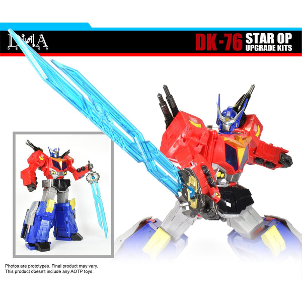 DK-76 Pour Star Convoy / Optimus Age Of The Primes Upgrade-Kit