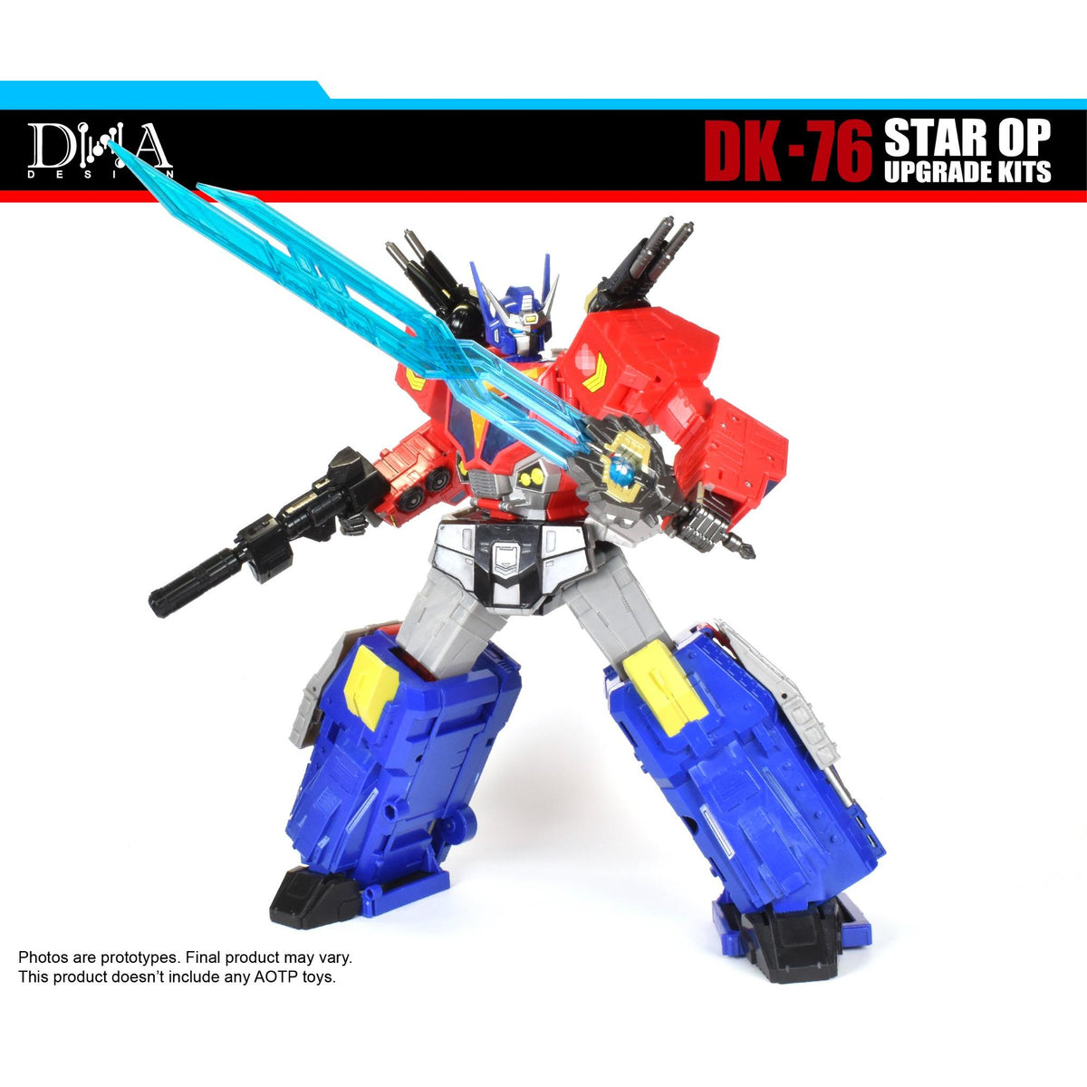 title
DK-76 för Star Convoy/Optimus Age Of The Primes uppgraderingskit