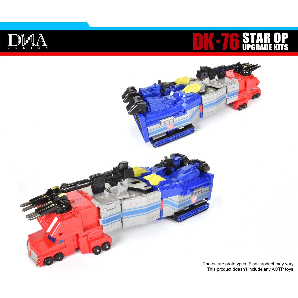 title
DK-76 för Star Convoy/Optimus Age Of The Primes uppgraderingskit