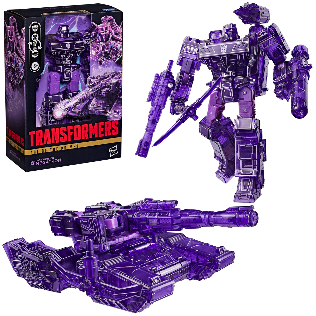 Megatron Dark Energon Voyager Class 17 cm Age of the Primes