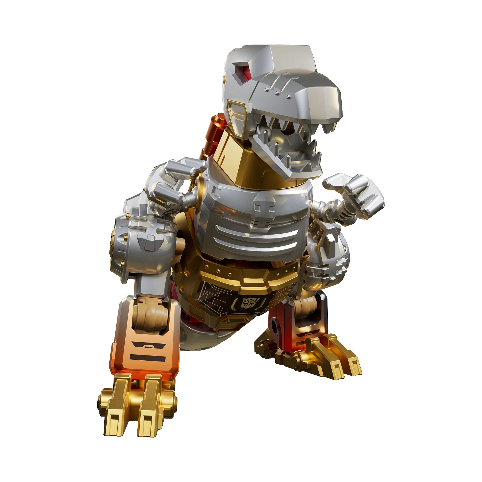 Gigabots BANDAI BL61142 – Action Figure Trasformabile Scrapbot, 33 Pezzi, Robot Da Costruire E Combinare