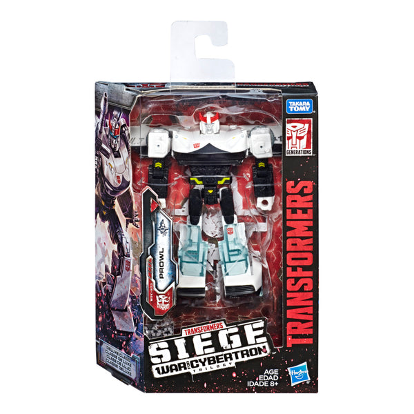 Prowl Deluxe Class 17.8cm War for Cybertron Siege