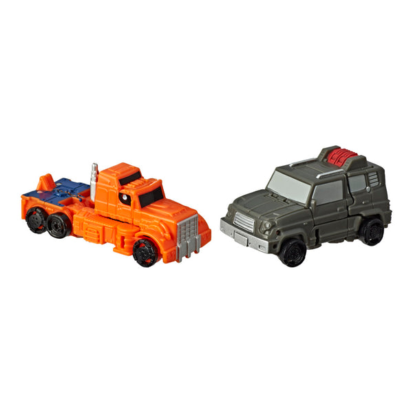 Autobot Powertrain & High-Jump Patrol 2-Pack Transformers Generations War for Cybertron: Siege Micromaster Wfc-S33