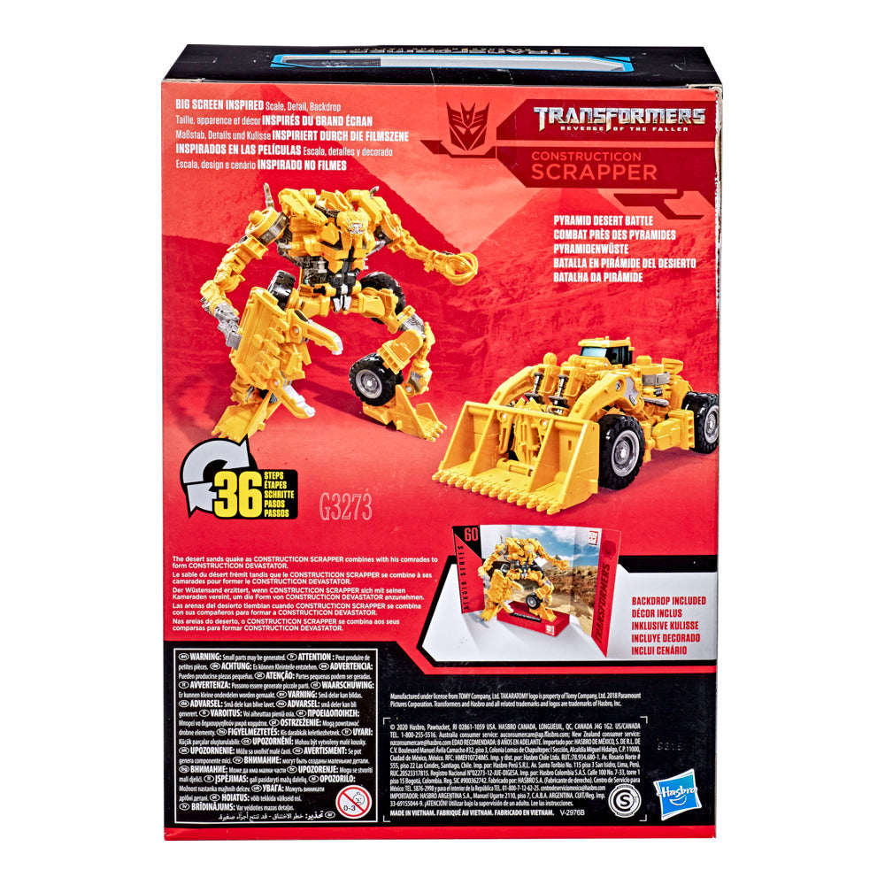 Constructicon Scrapper Voyager Class Studio Series 60