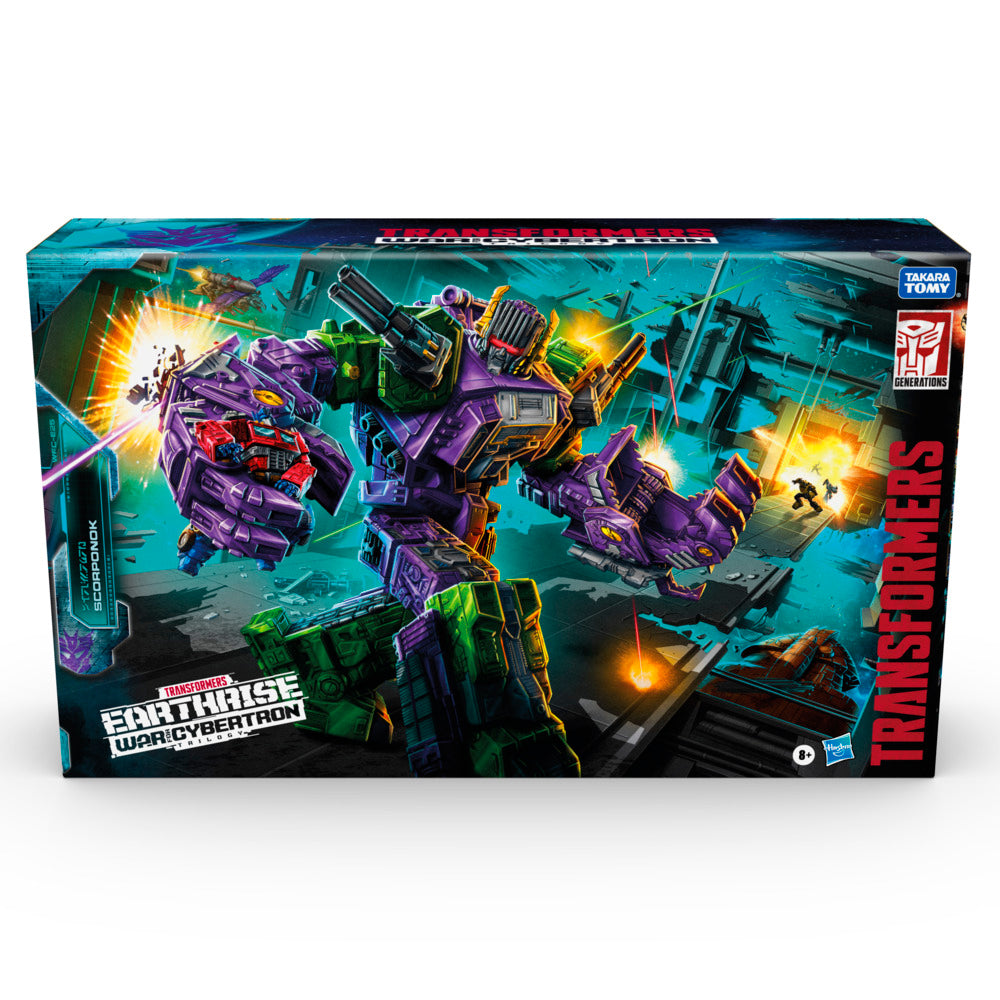 Scorponok Titan Klasse 53,3 cm War For Cybertron Earthrise