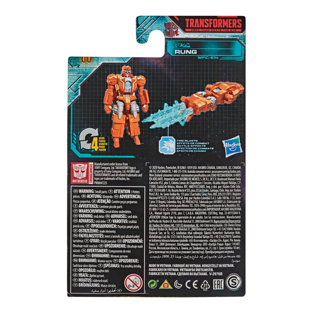 Transformers Rung Head Transformers War For Cybertron Earthrise Battle Master Rung Figures ...