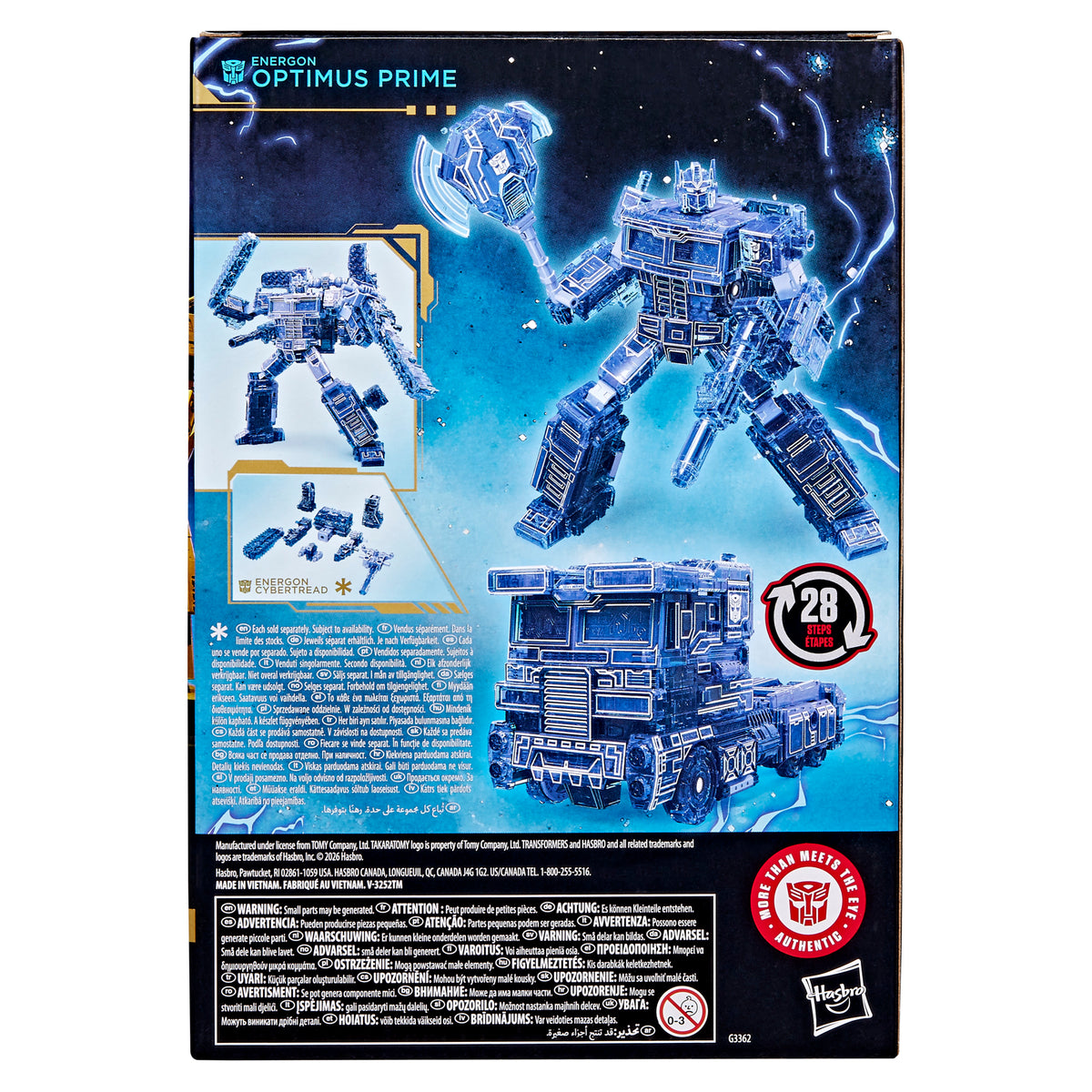 Energon Optimus Prime Voyager Class 17 cm Age of the Primes