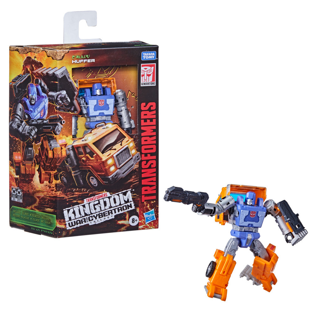 Huffer Deluxe Class 14cm War For Cybertron Kingdom WFC-K16