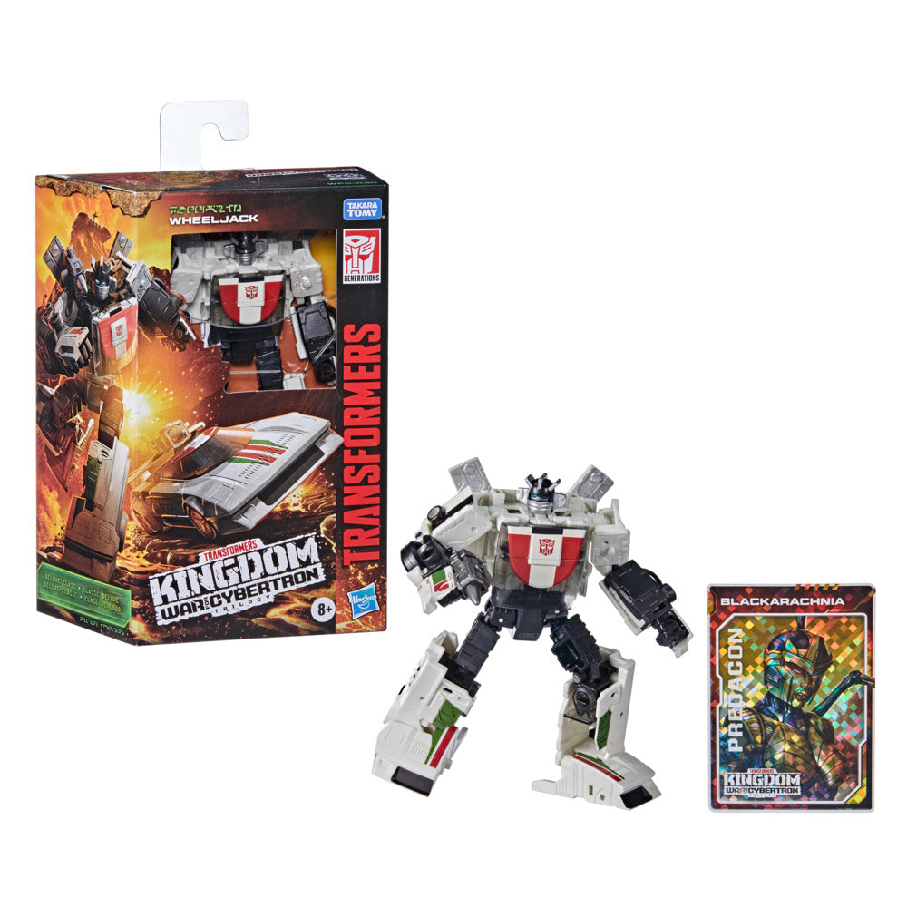 Wheeljack Deluxe Class 14cm War for Cybertron Kingdom