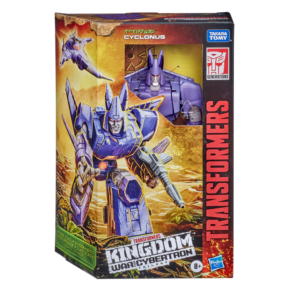 Cyclonus Voyager Class 17.5cm War for Cybertron Kingdom