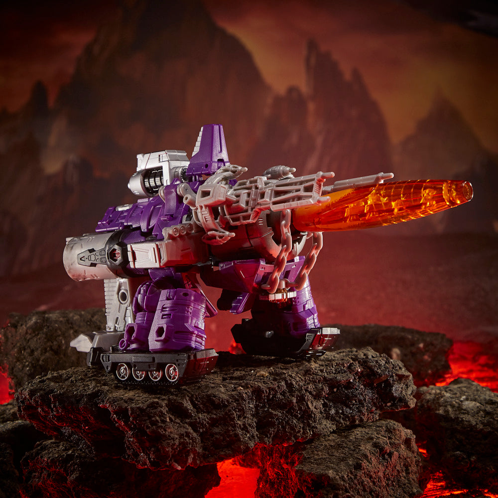 DAMAGED Galvatron Leader Class 19cm War for Cybertron Kingdom