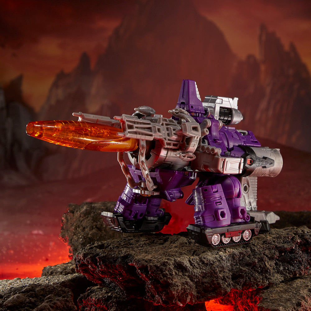 DAMAGED Galvatron Leader Class 19cm War for Cybertron Kingdom