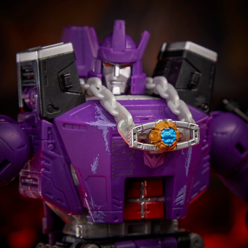 DAMAGED Galvatron Leader Class 19cm War for Cybertron Kingdom