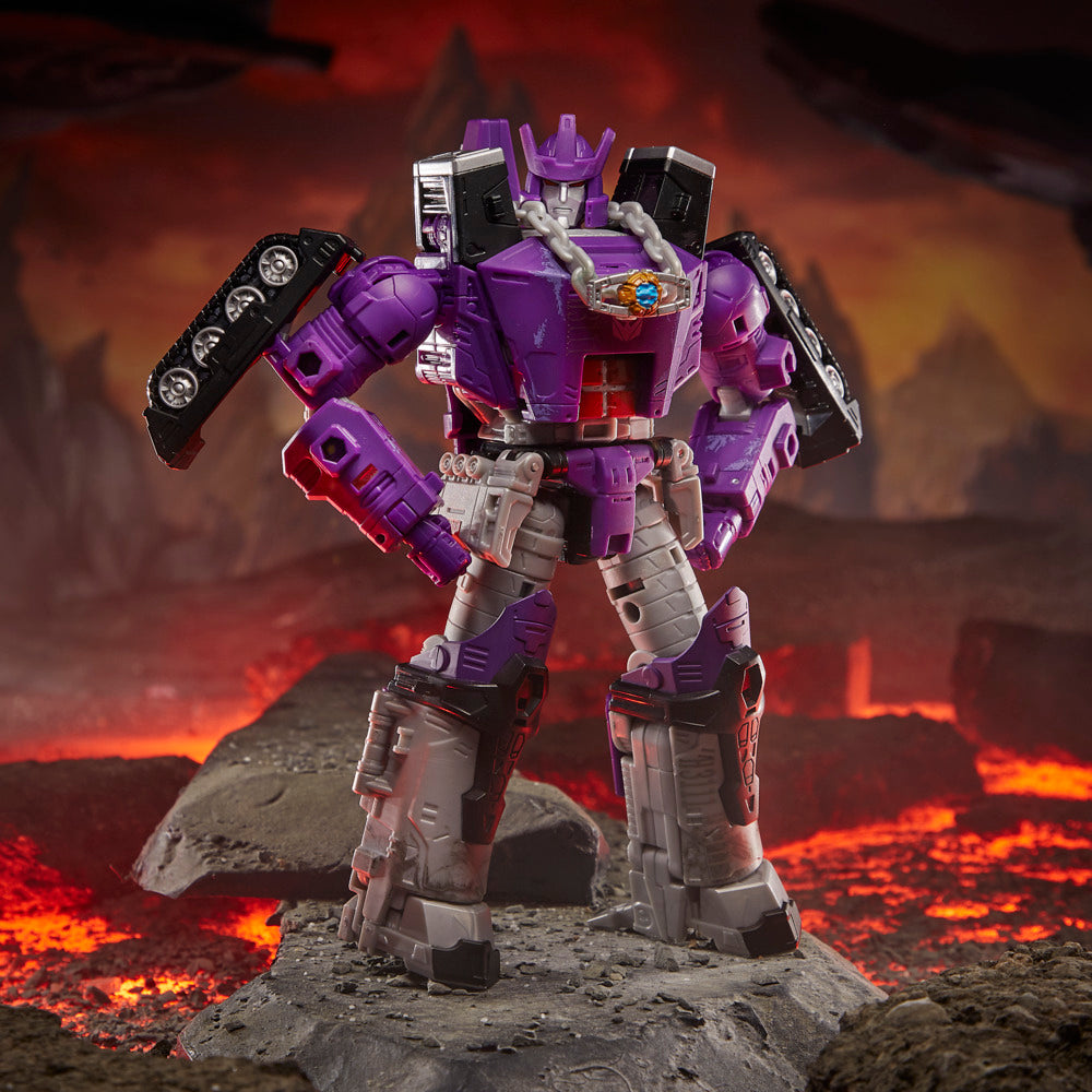 DAMAGED Galvatron Leader Class 19cm War for Cybertron Kingdom