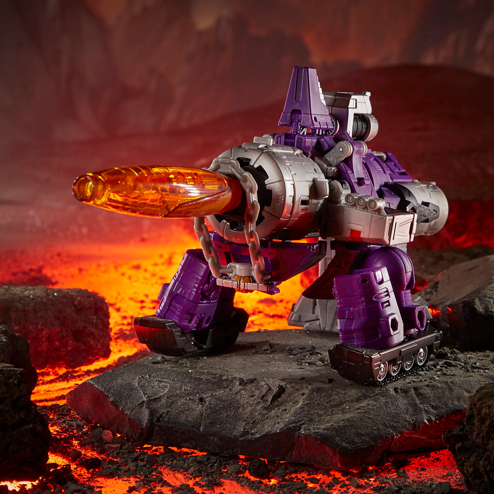 DAMAGED Galvatron Leader Class 19cm War for Cybertron Kingdom