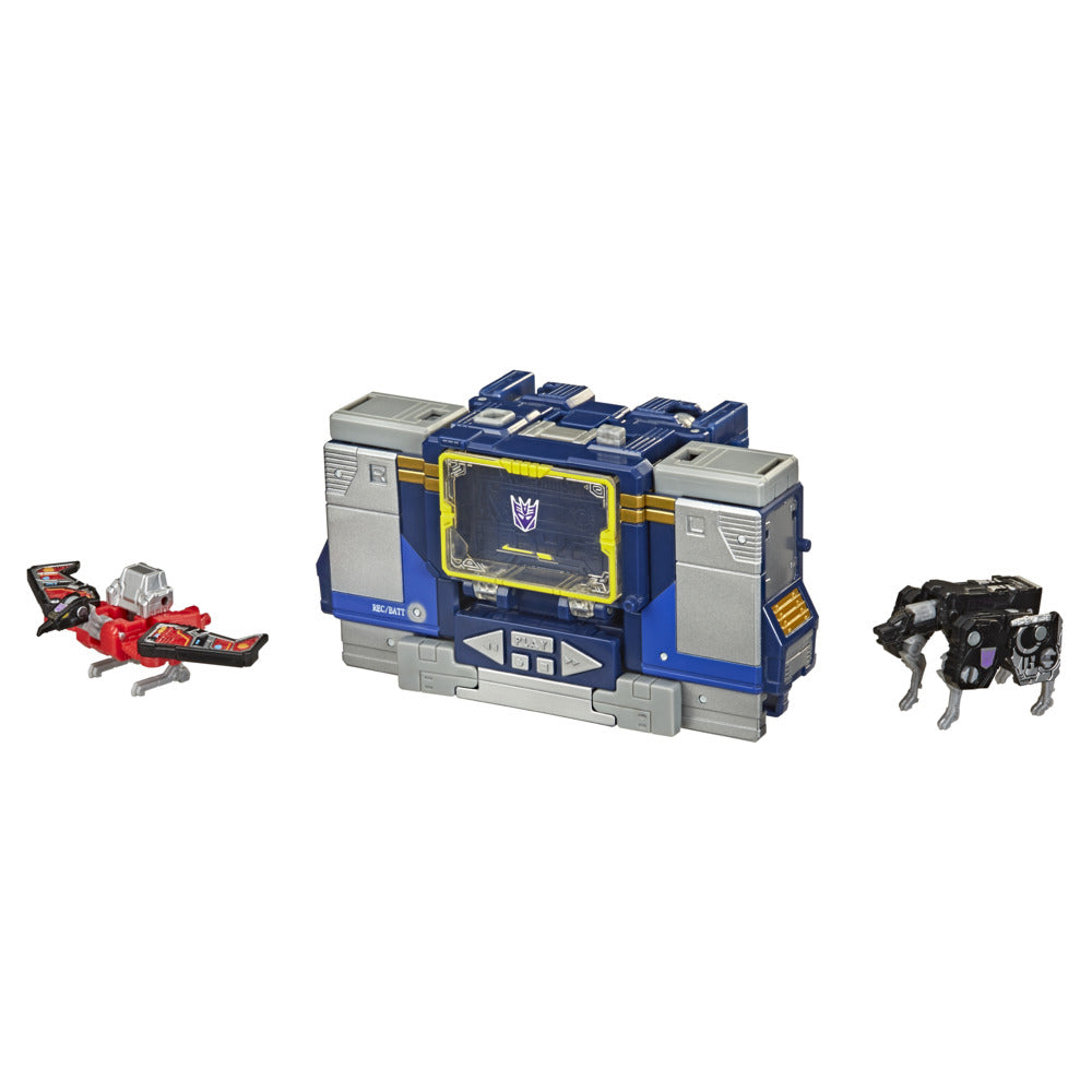 Soundwave Voyager Klasse 17,5cm War for Cybertron Netflix Battle Pack