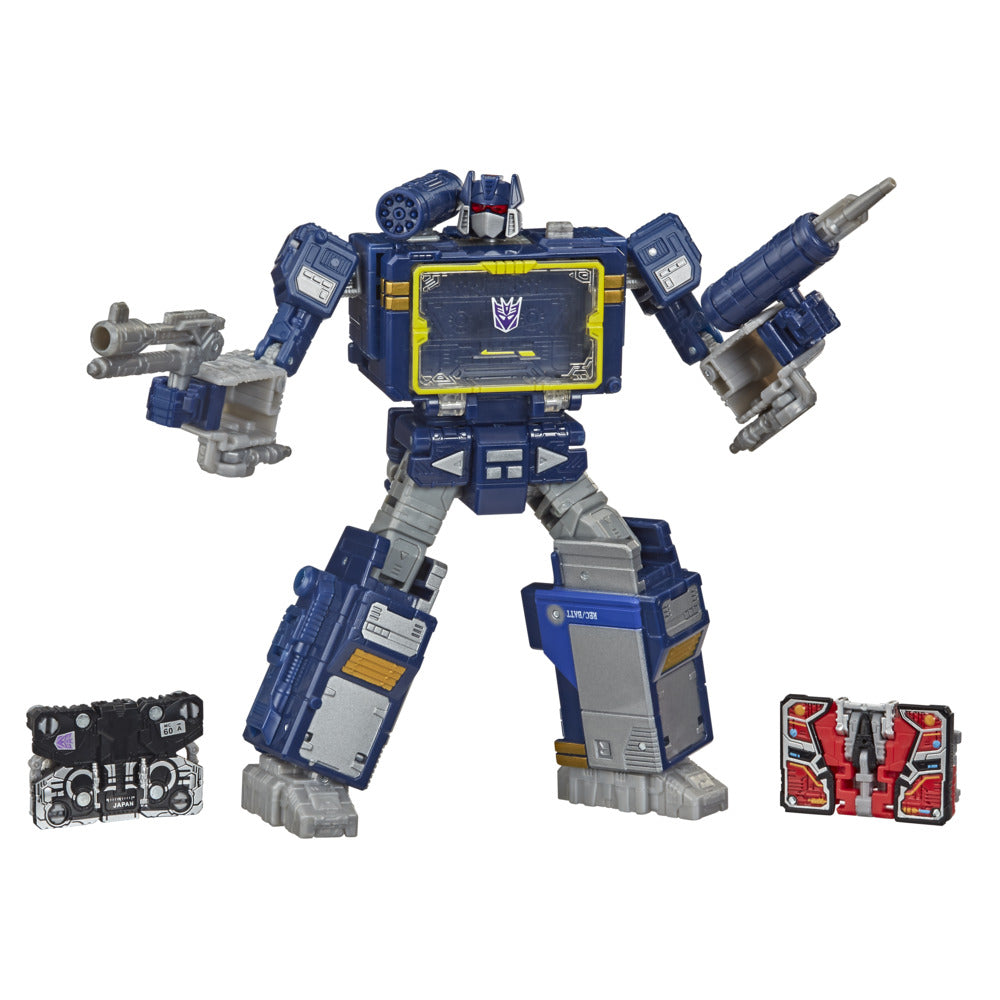 Soundwave Voyager Klasse 17,5cm War for Cybertron Netflix Battle Pack