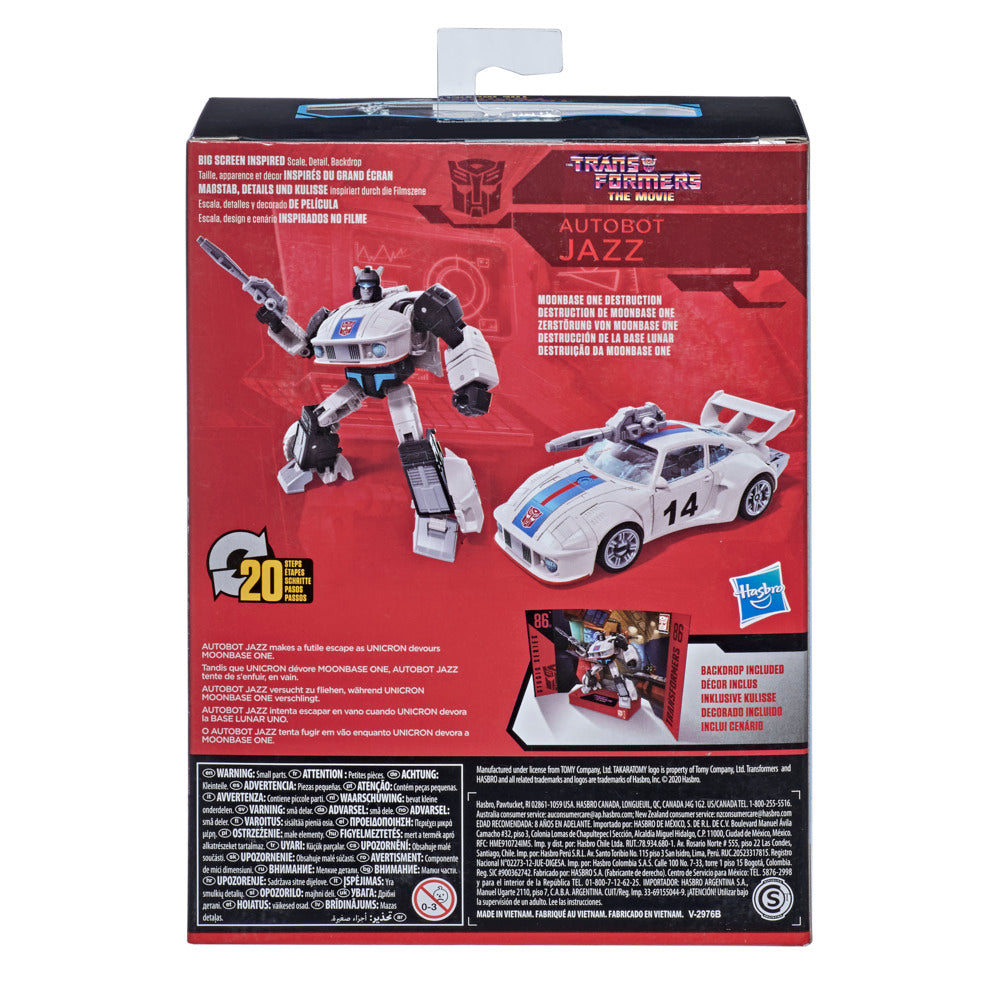 Autobot Jazz Deluxe Class 11,5cm Studio Series 86-01 The Transformers: The Movie