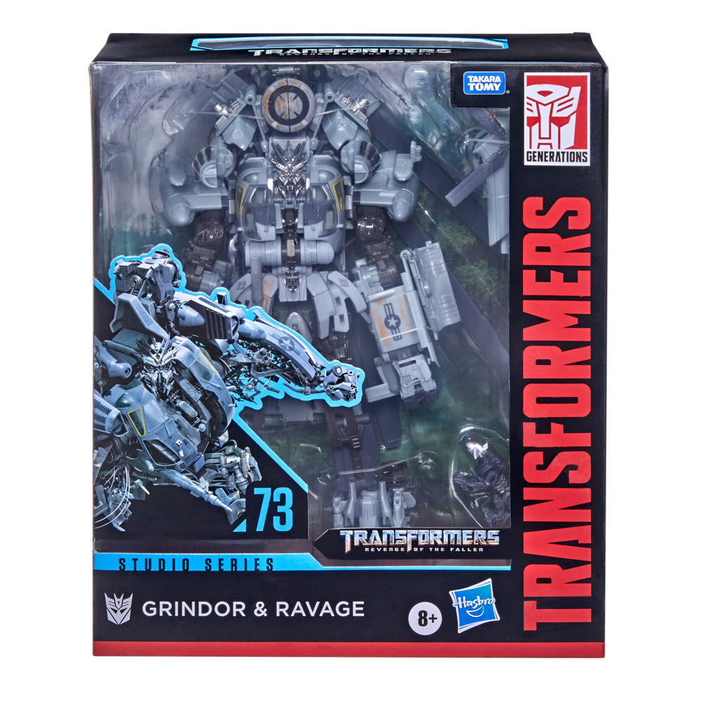 Grindor et Ravage Leader Class 21,5cm Studio Series Transformers 2