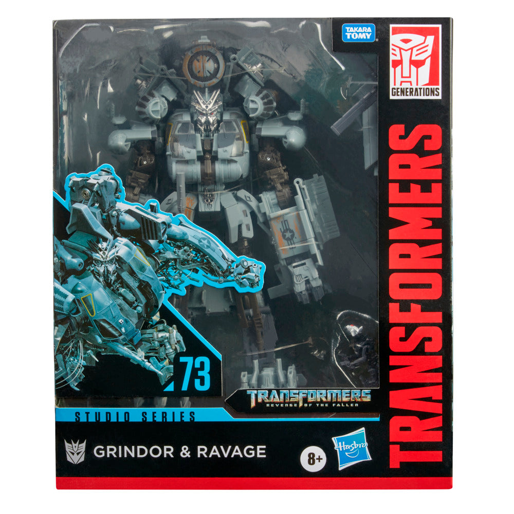 Grindor et Ravage Leader Class 21,5cm Studio Series Transformers 2