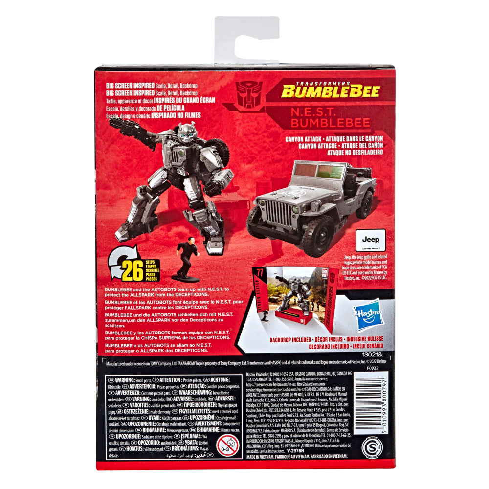 NEST Bumblebee Deluxe Class 11cm Studio Series