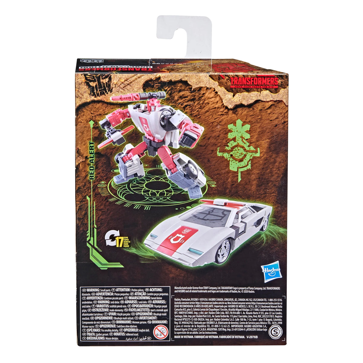 Red Alert Deluxe Class 14cm War for Cybertron: Kingdom