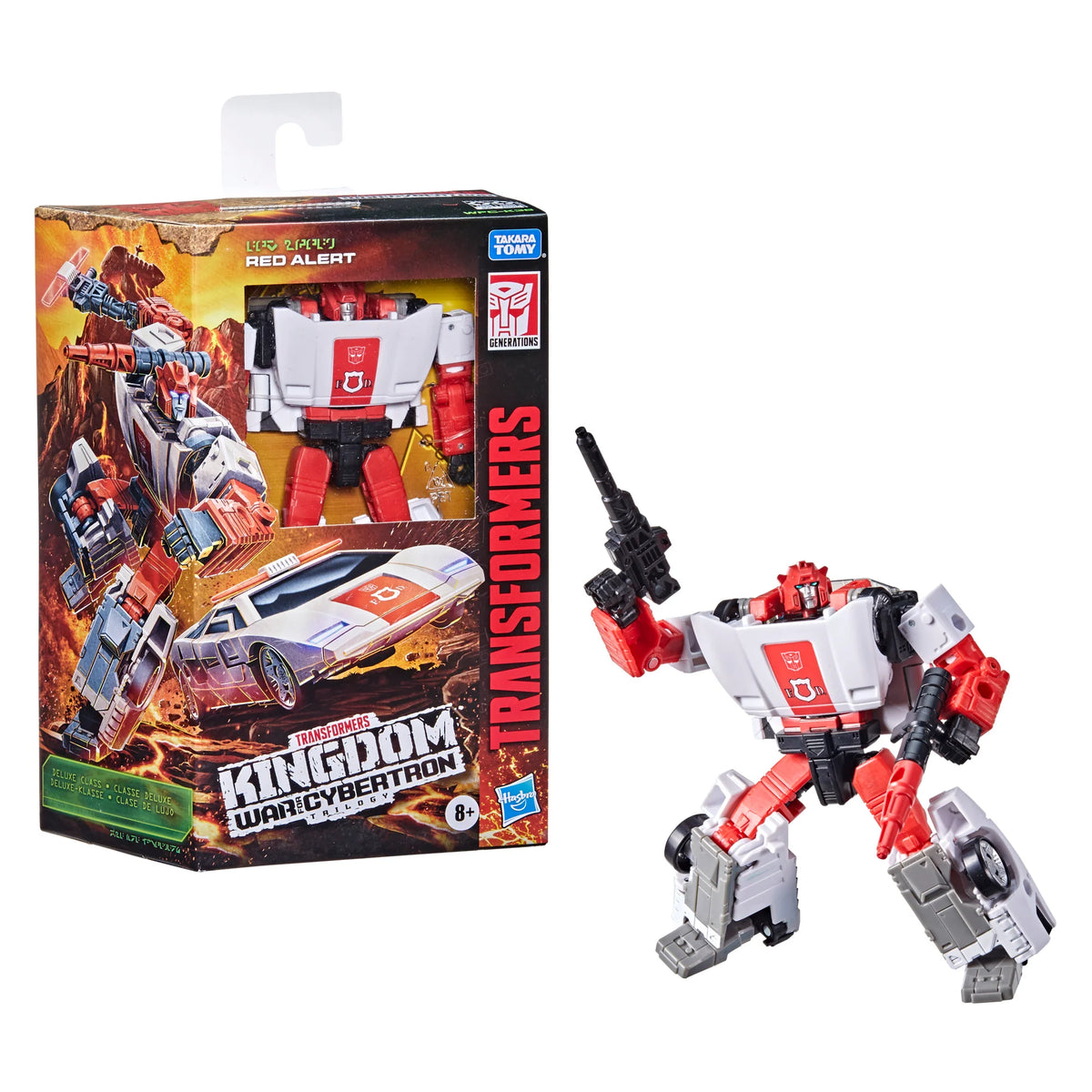 Red Alert Deluxe Class 14cm War for Cybertron: Kingdom