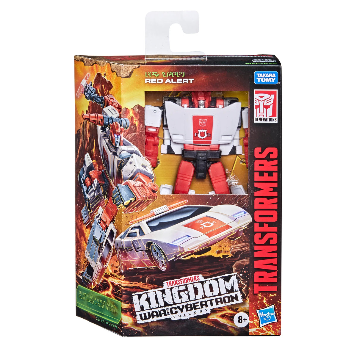 Red Alert Deluxe Class 14cm War for Cybertron: Kingdom