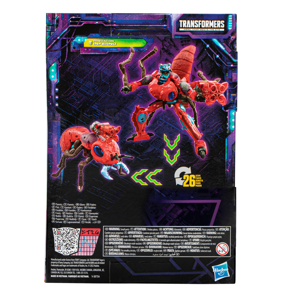 Predacon Inferno Voyager Class 17,5cm Legacy