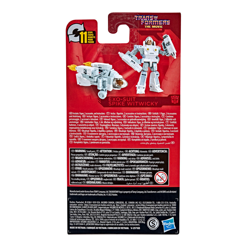 Exo-Suit Spike Witwicky Core Class 8,5 cm Studio Series 86