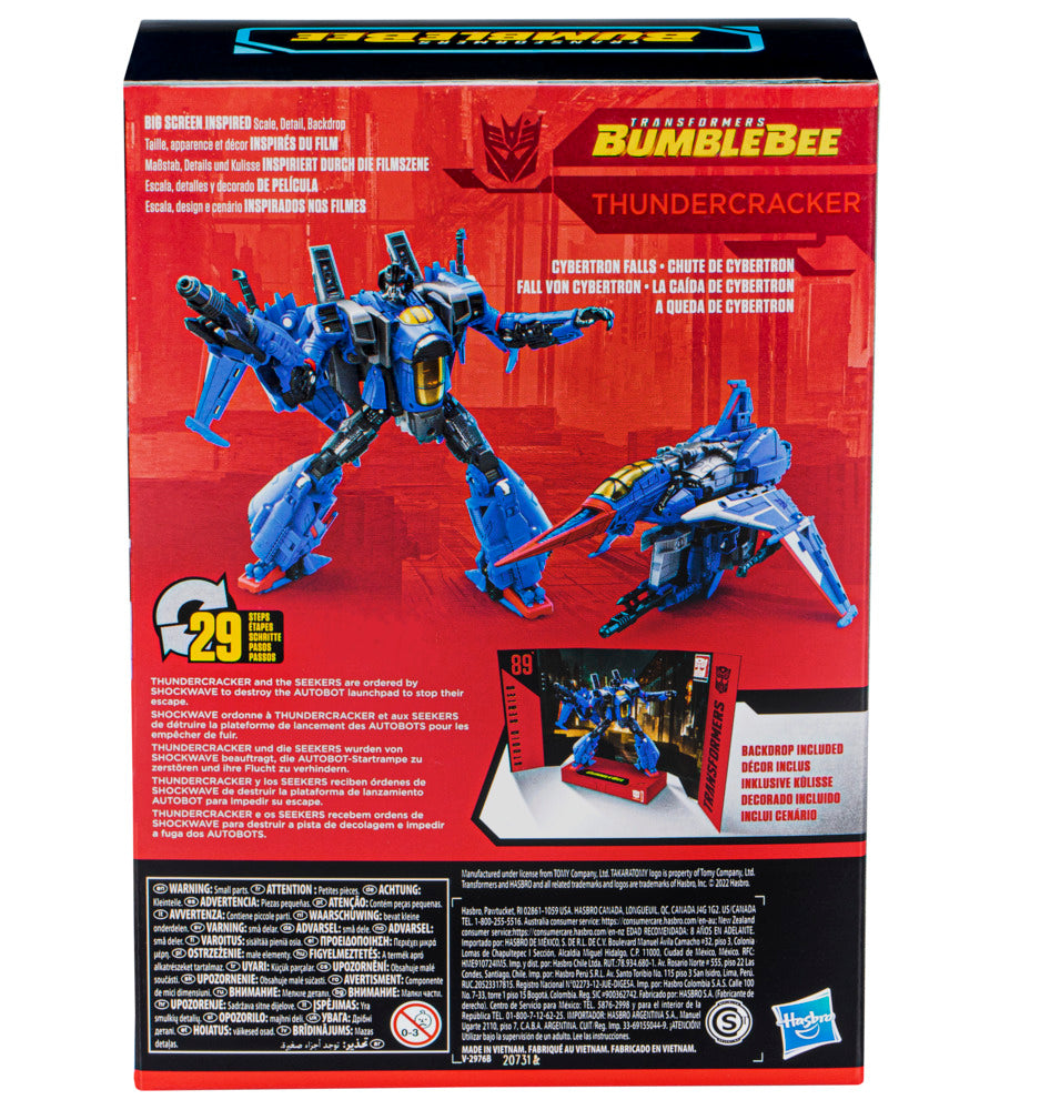 Thundercracker Voyager Class 16,5cm Studio Series 89