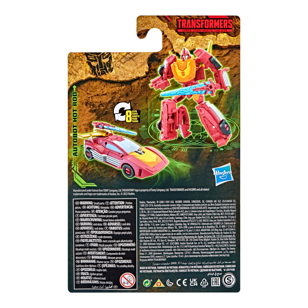 Autobot Hot Rod Core Class 8.5cm War for Cybertron: Kingdom