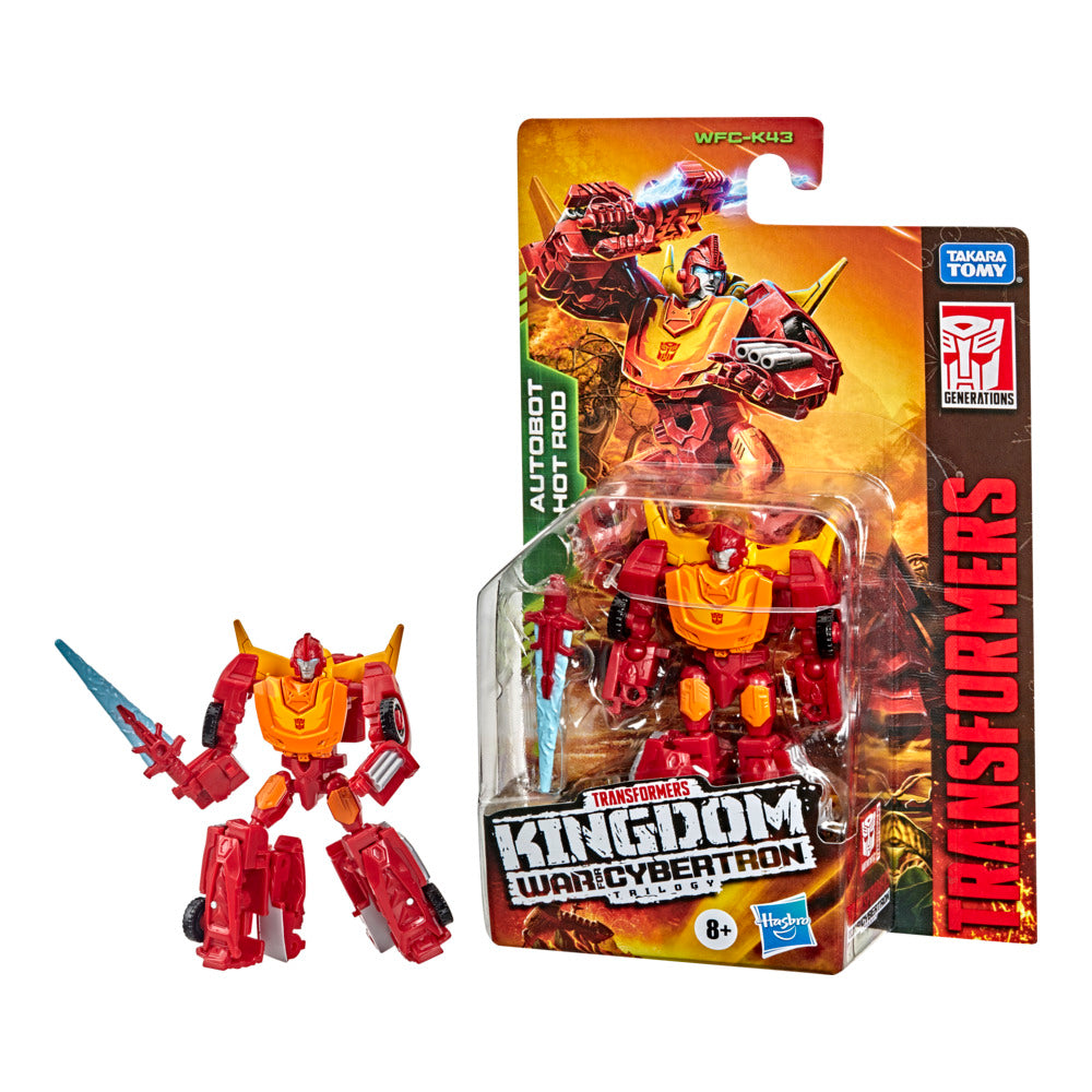 Autobot Hot Rod Core Class 8,5cm War for Cybertron: Kingdom