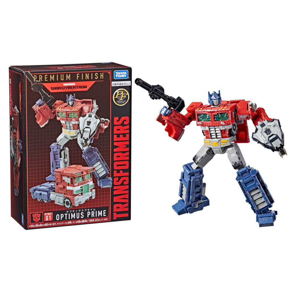 Transformers Figures Optimus Prime Premium Finish GE-01 Takara Tomy –  Transforverse