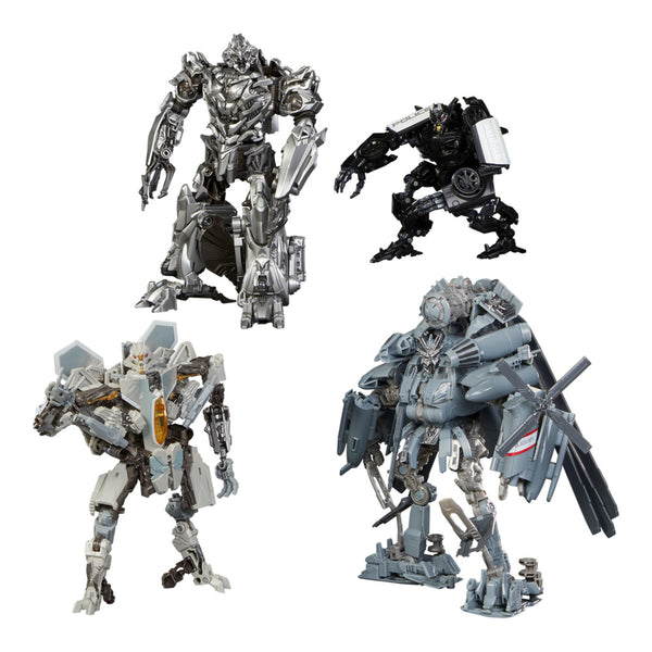 Multipack mit 4 Transformers-Generationen zum 15-jährigen Jubiläum der Decepticon Studio-Serie