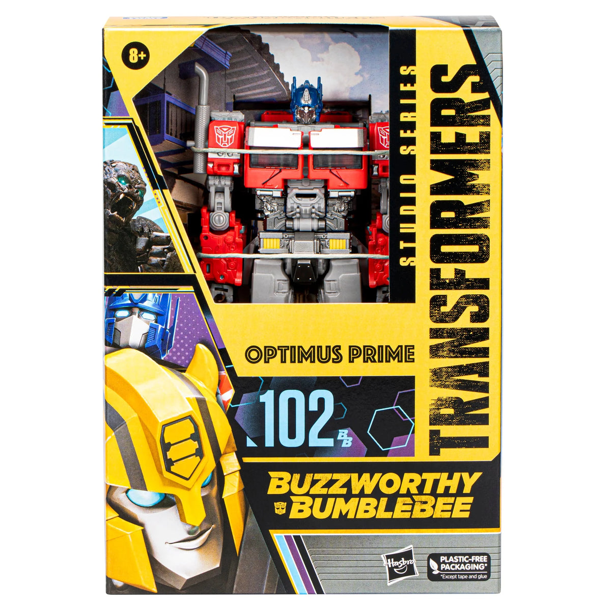 Optimus Prime Voyager Class  21,5cm Studio Series 102 Buzzworthy Bumblebee