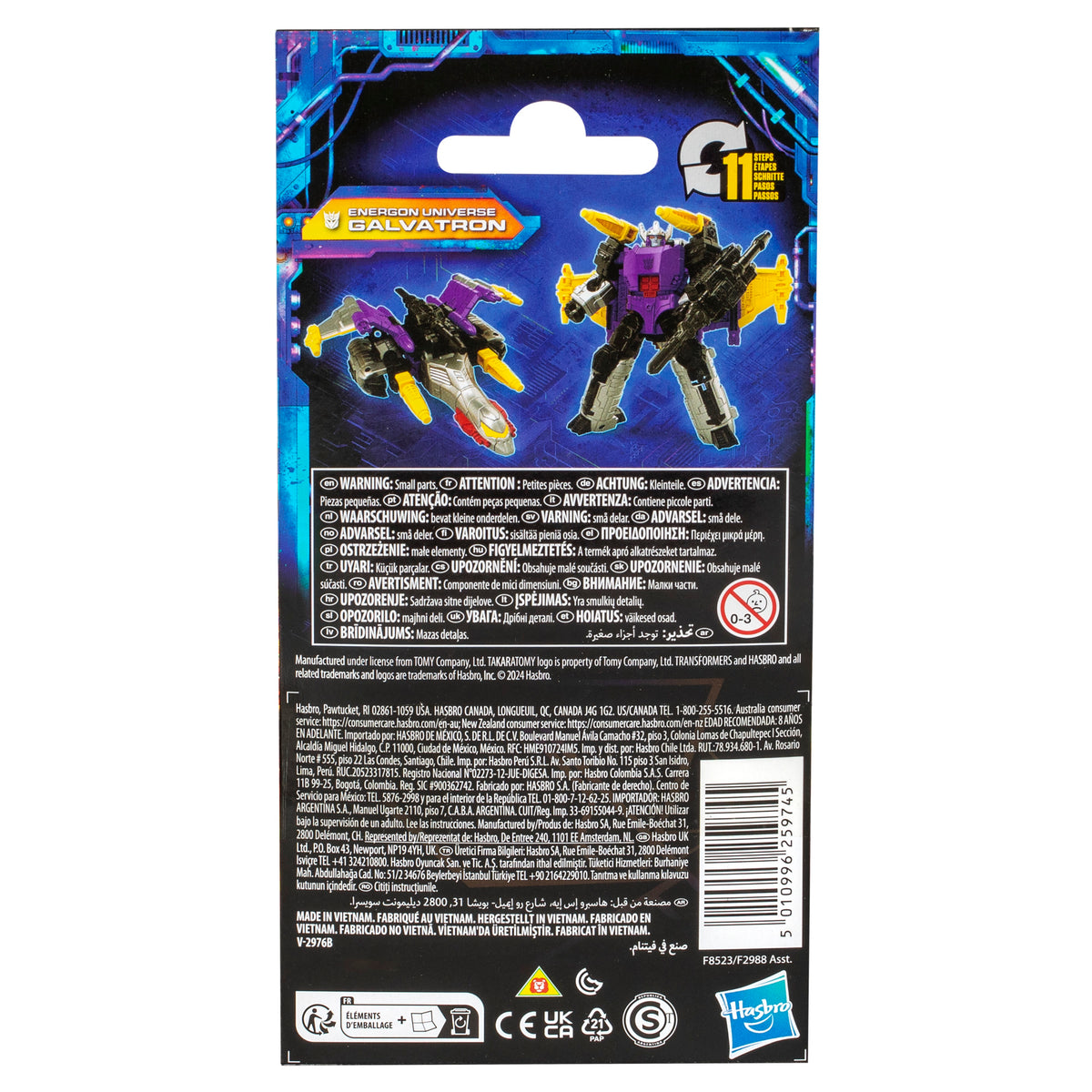 Galvatron Core Class 8,9 cm Legacy United Energon Universe