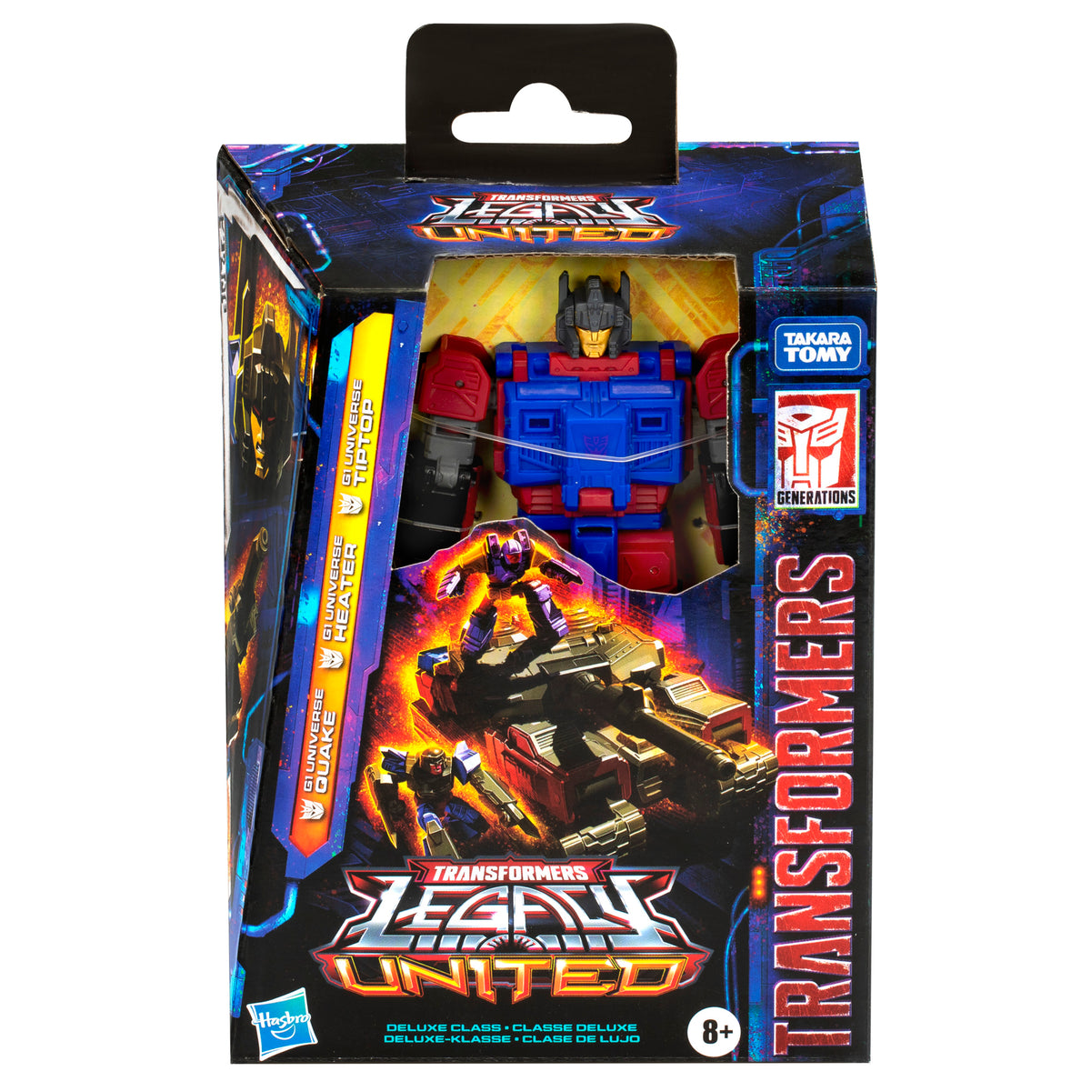 Quake Deluxe Class 14cm Legacy United G1 Universum