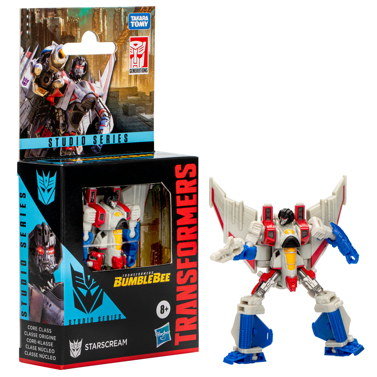 Starscream Core Class 8,5 cm Studio Series Bumblebee Movie