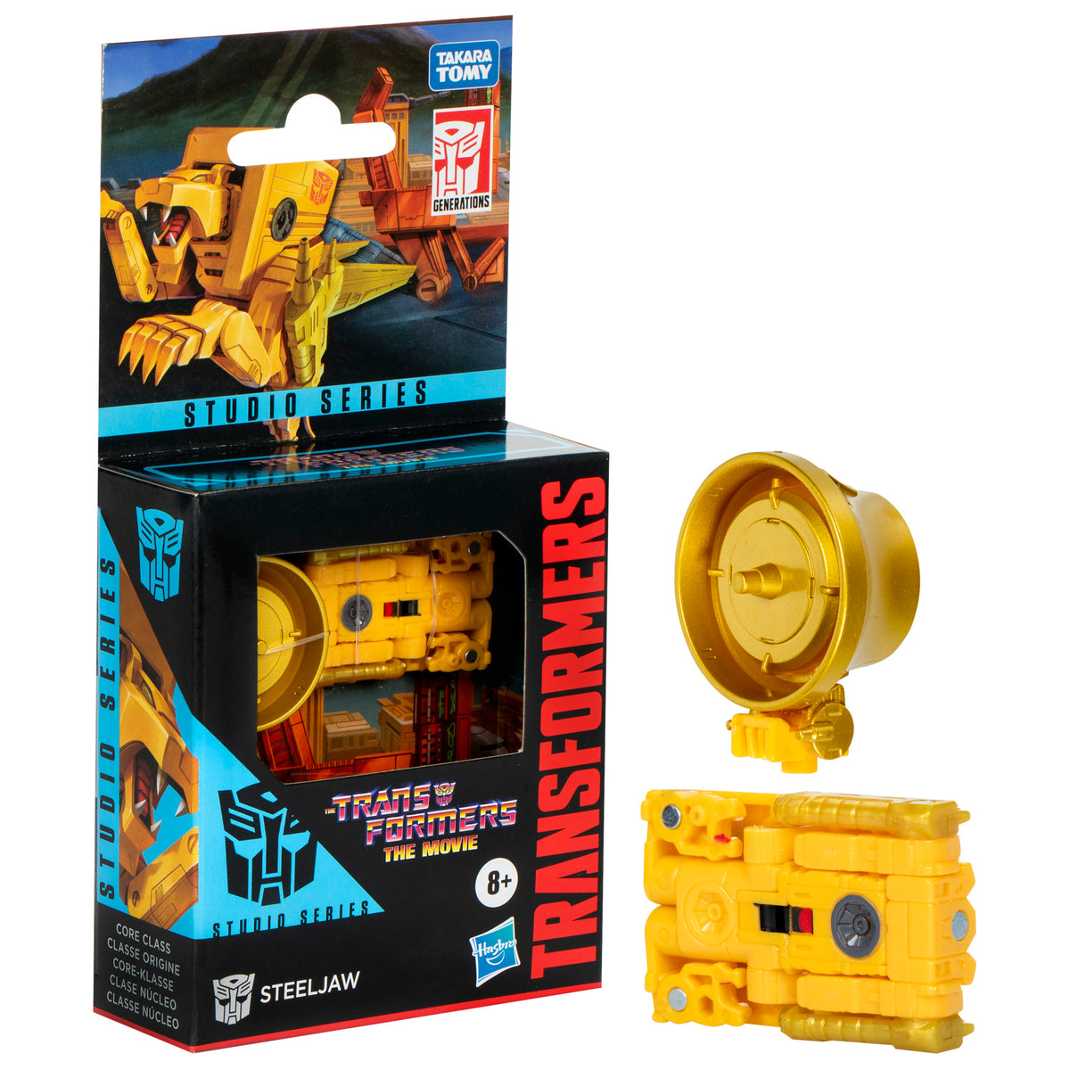 Steeljaw Core Class 8.9cm Studio Series 86 The Transformers: The Movie