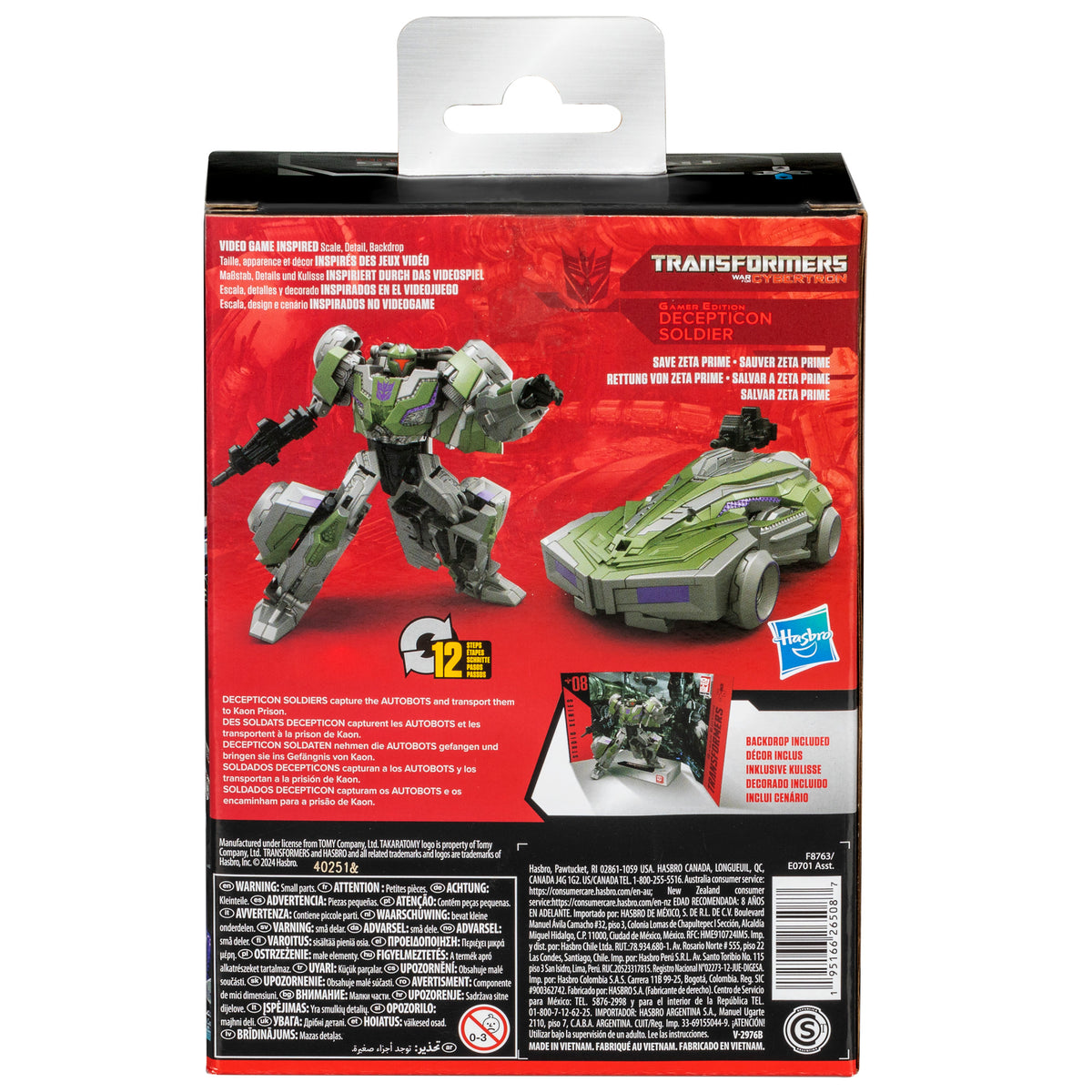 Decepticon Soldier Deluxe Class 11,5cm War For Cybertron Gamer Edition