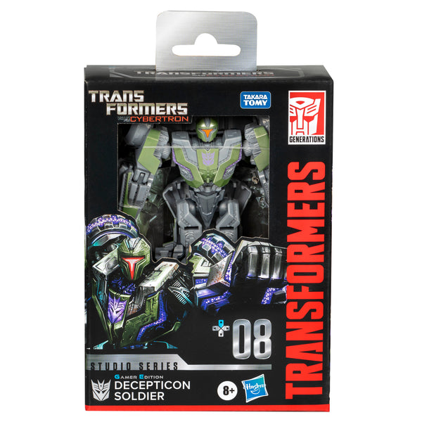 Decepticon Soldier Deluxe Class 11,5cm War For Cybertron Gamer Edition